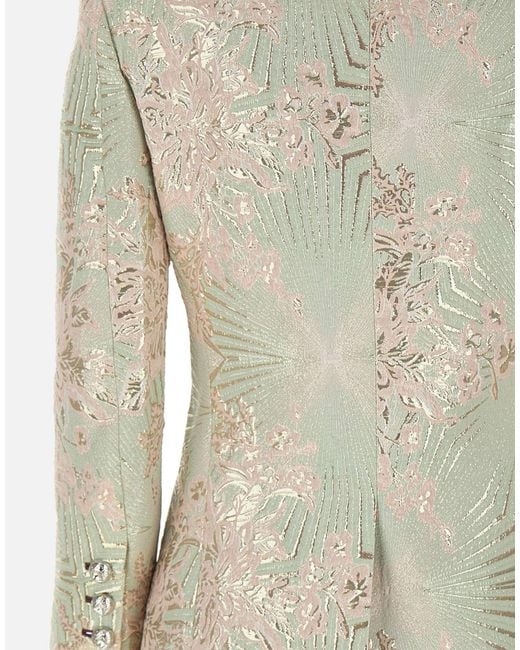 JACQUES WEI Multicolor Long Sleeve Casual Jacket