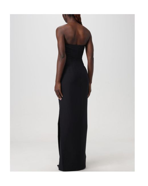 Roland Mouret Black Zippered Dress