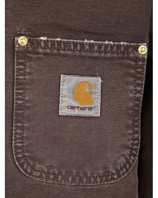 Carhartt Brown 'Chore' Jacket for men