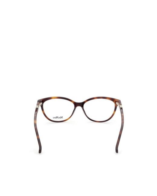 Max Mara White Cat-Eye Glasses