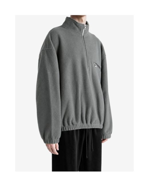 Rier Gray Long-Sleeved Sweatshirt for men