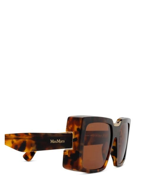 Max Mara Multicolor Square Frame Sunglasses