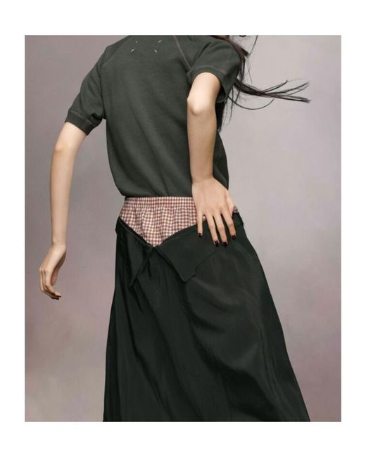 Maison Margiela Green Short Sleeve Sweatshirt