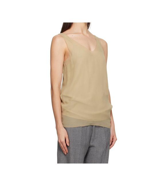 Totême Natural Chiffon Camisole