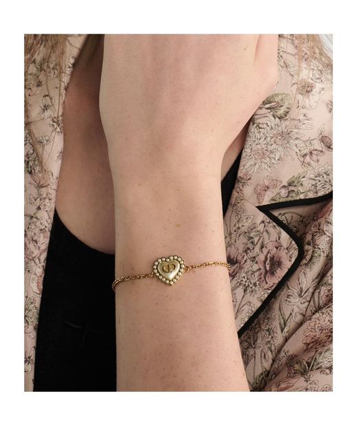 Dior Metallic Petit Cd Baroque Bracelet