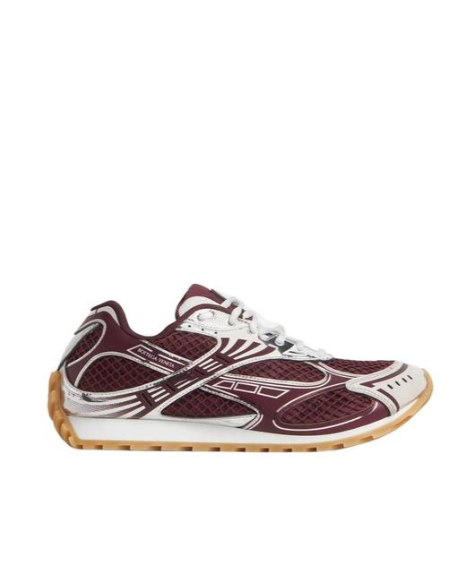Bottega Veneta Purple Orbit Lace-Up Sneakers for men