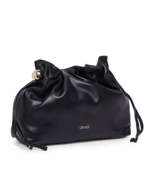 Liu Jo Blue Medium Riccy Shoulder Bag