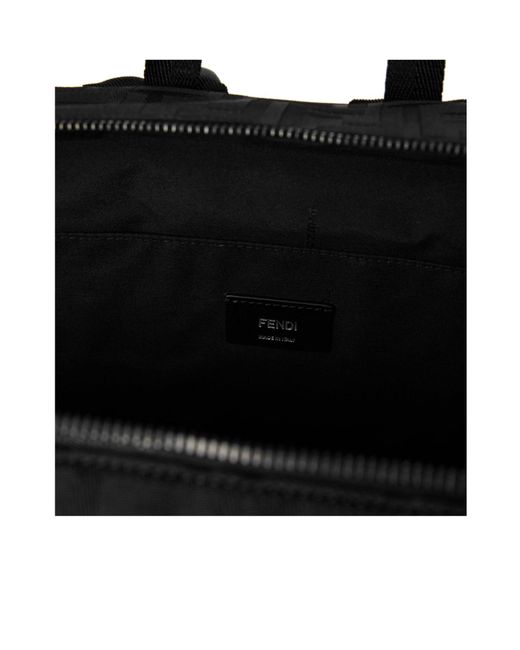 Fendi Black Simple And Durable Backpack for men