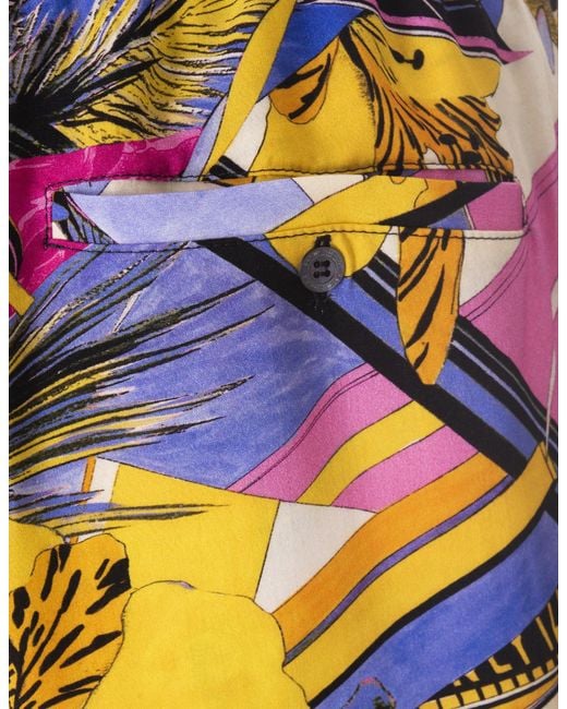 Palm Angels Multicolor Miami Mix Easy Shorts for men