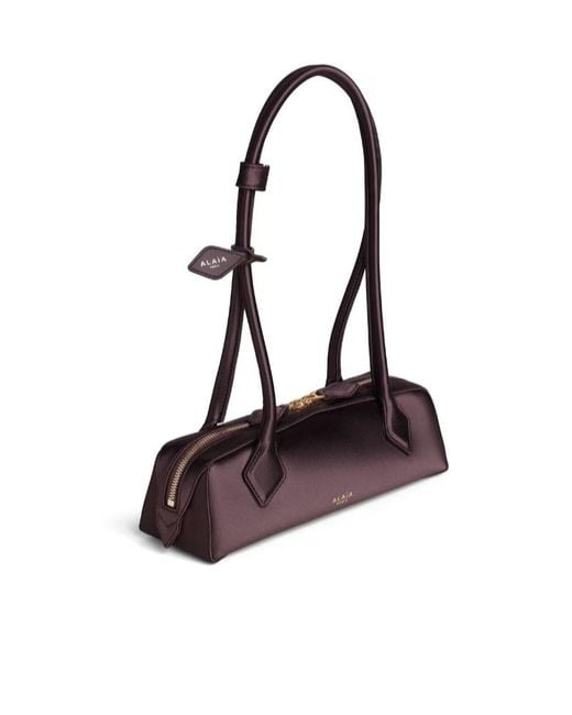 Alaïa Brown Le Teckel Small Bag