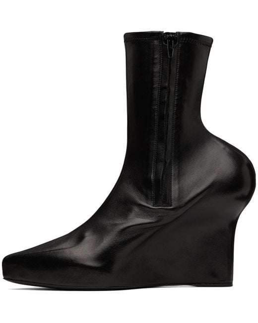 Givenchy Black Zipped Ankle Boots
