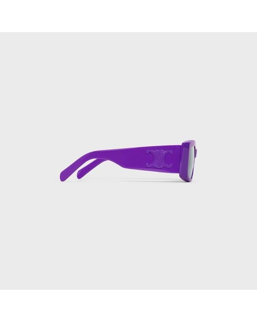 Céline Purple Triomphe Xl 01 Sunglasses