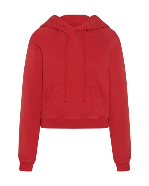 The Row Red Timmi Hooded Hoodie