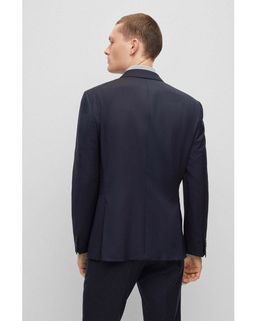 Boss Blue Logo Blazer for men