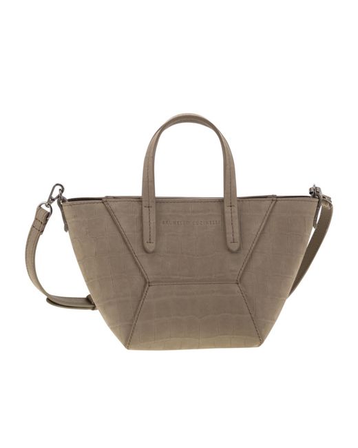 Brunello Cucinelli Multicolor Bc Duo Mini Shoulder Bag