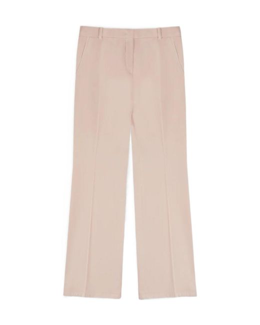 Incotex Natural Denim Trousers With Belt Loops