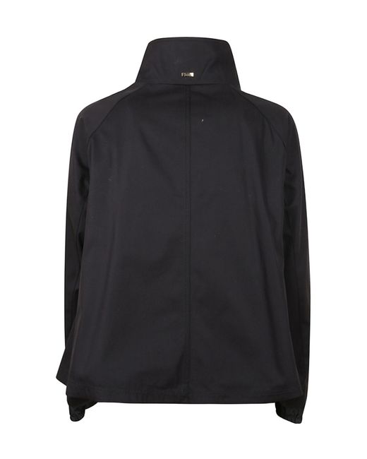 Herno Black High Neck Jacket