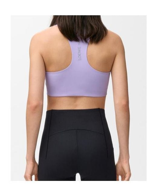 Loewe Purple Soft Bra