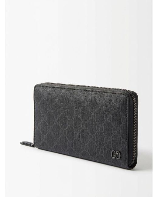 Gucci Multicolor Interior Gg Zip Around Wallet for men