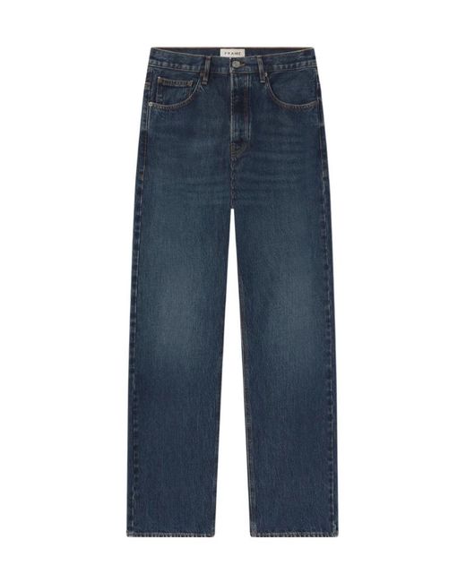 FRAME Blue Belt Loop Jeans for men