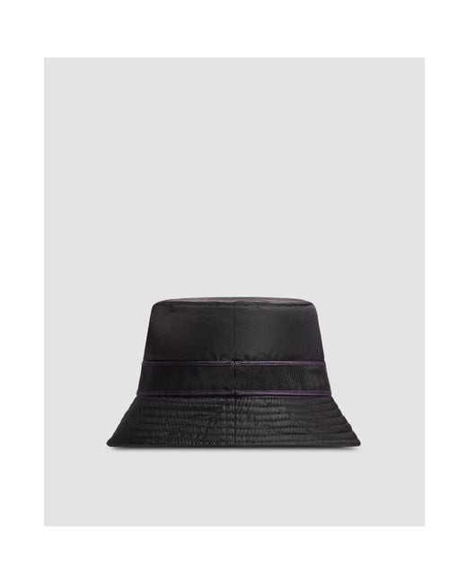 Moncler Black Technical Logo Embroidered Fisherman Hat