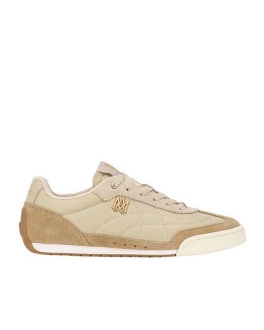 Amiri Natural Pacific Quilted Low-Top Sneakers