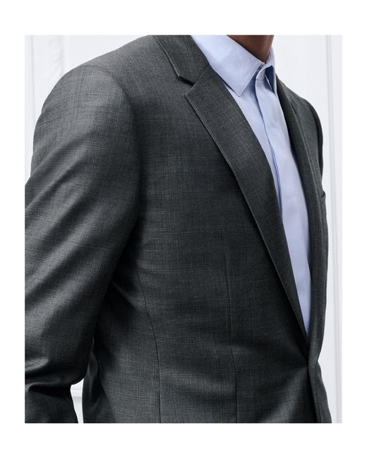 Dior Gray Long-Sleeved Suit Jacket Set for men