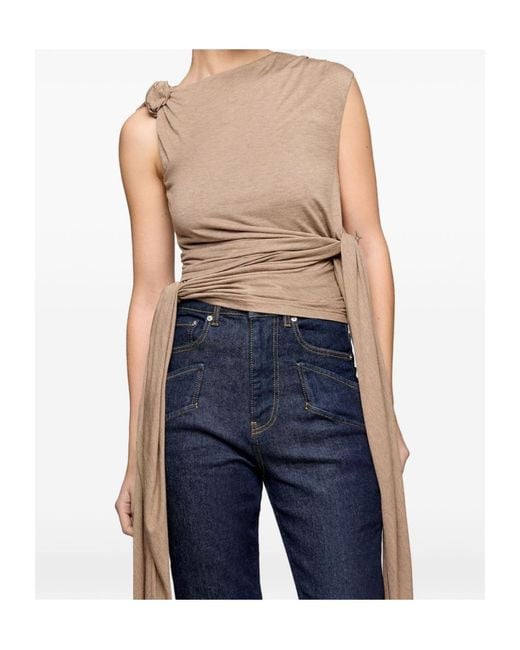 Ganni Natural Top