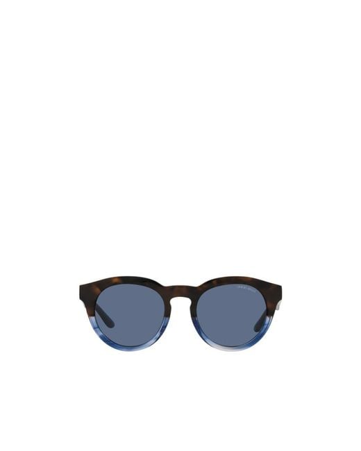 Giorgio Armani Blue Logo Sunglasses for men