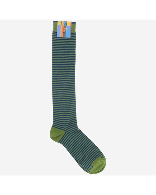 Gallo Green Printed Socks for men