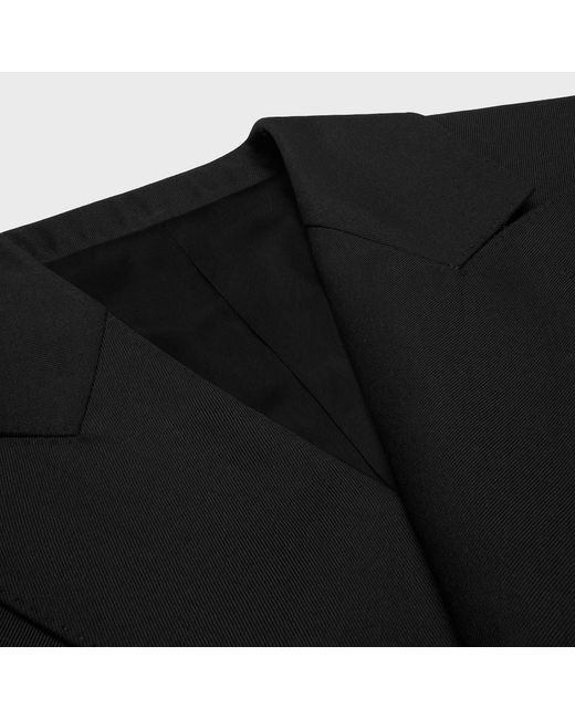 Céline Black Colonne Blazer