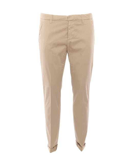 Dondup Natural Gaubert Tapered-Leg Trousers for men