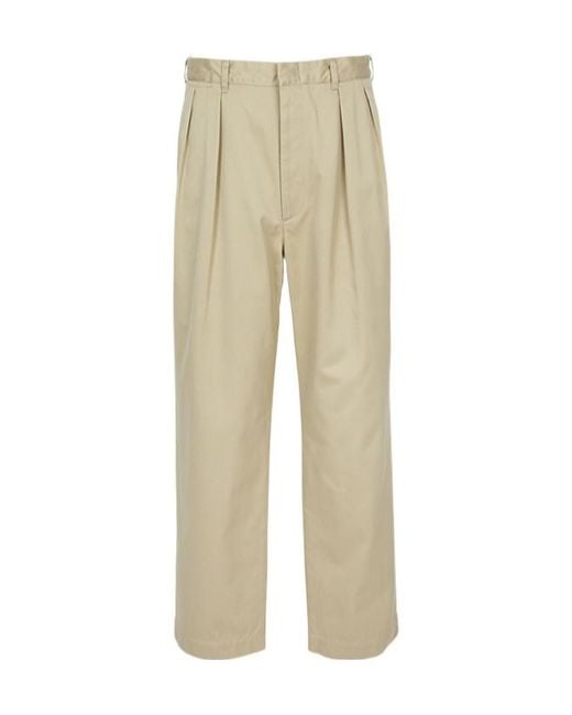 Nanamica Natural Casual Pants With Belt Loops for men
