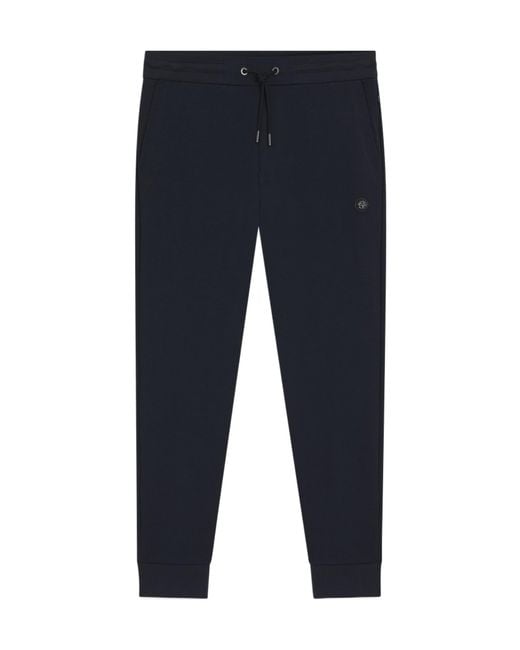 Boss Blue Drawstring Track Pants for men