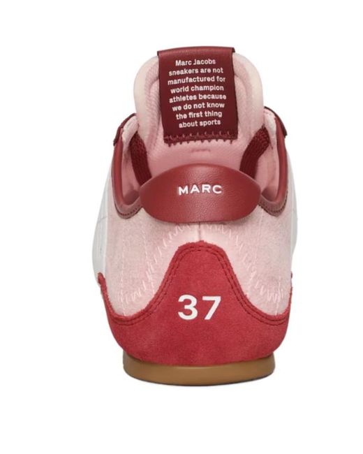 Marc Jacobs Pink The Brushed Satin 400 Bleecker Runners