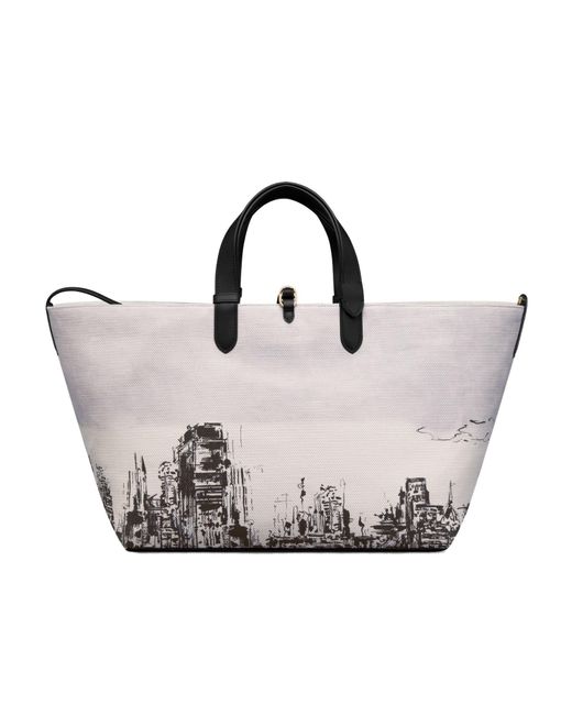Dior White Large Toujours Bag