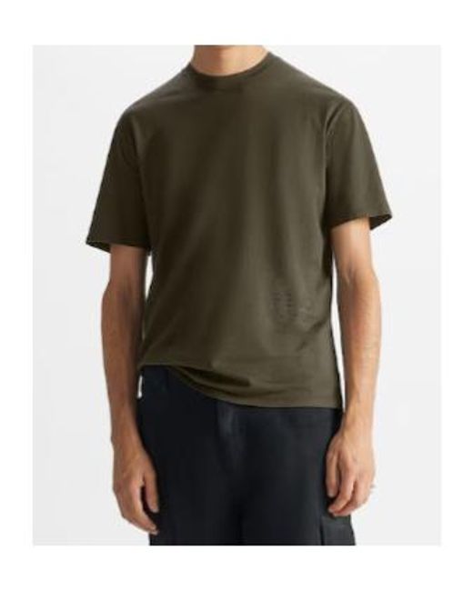 Fendi Green Logo-Print Cotton T-Shirt for men