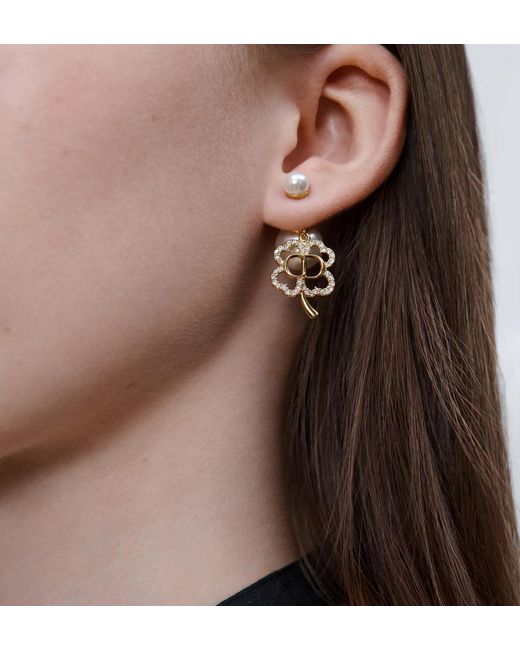 Dior Metallic Tribales Earrings