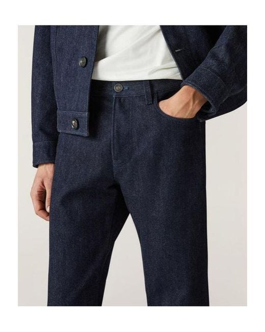 Loro Piana Blue Logo-Patch Jeans for men