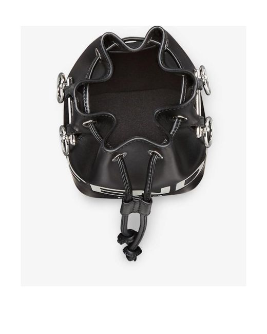 Fendi Black Leather Mini-Bag