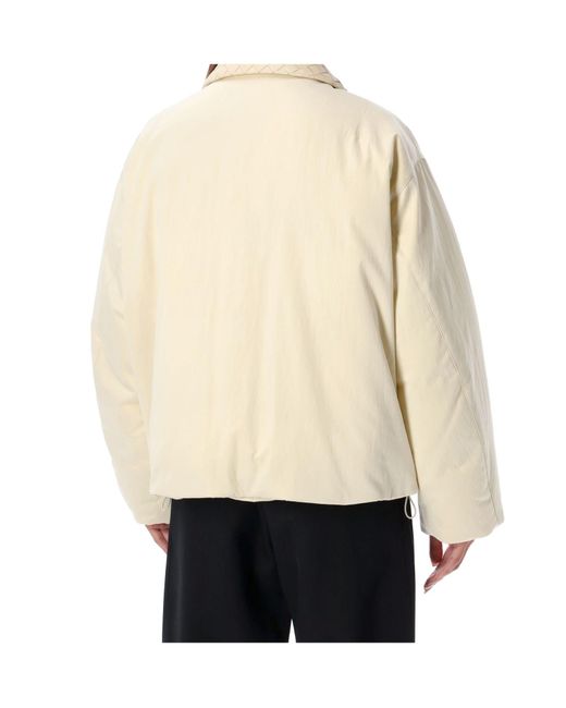 Bottega Veneta Natural Long-Sleeved Cotton Clothes