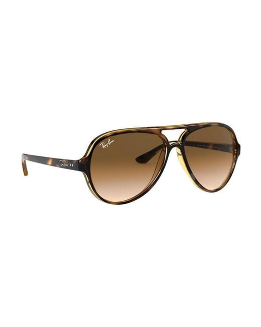 Ray-Ban Metallic Cats 5000 Classic Sunglasses for men