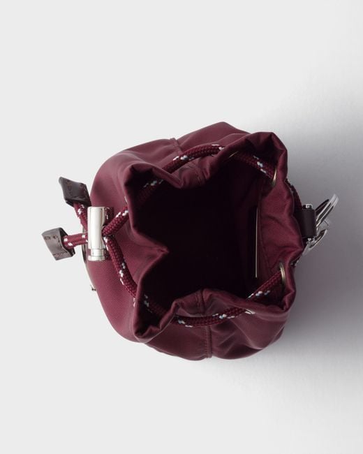 Prada Red Bag-Shape Key Ring for men
