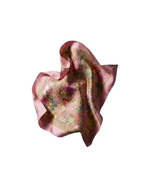 Gucci Brown Printed Gg Twill Scarf