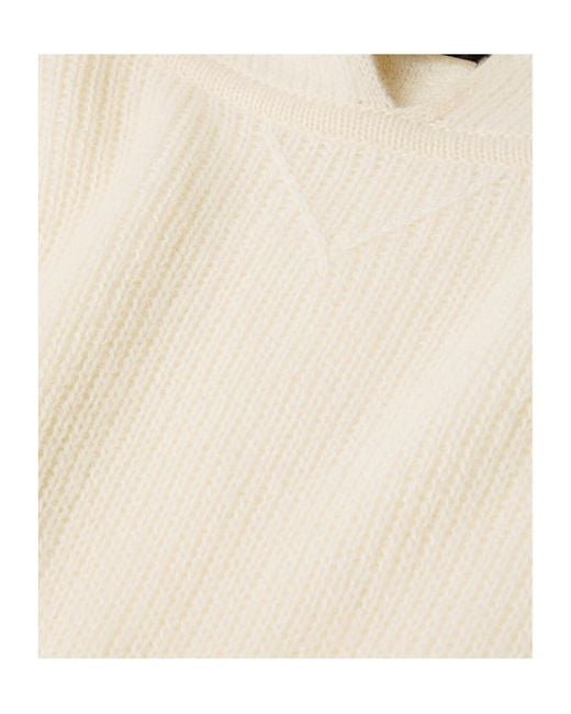 Loro Piana White Mersey Hoodie