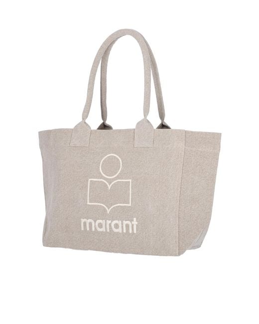 Isabel Marant White Yenk Shopper Bag