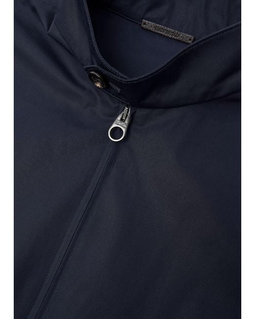 Loro Piana Blue Cooper Blouson for men