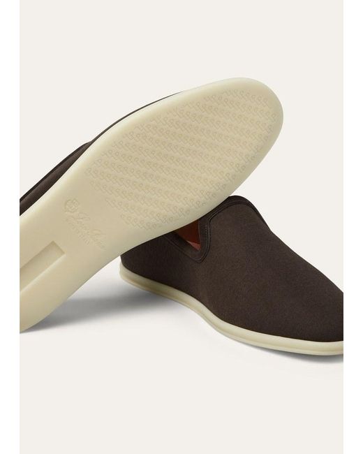 Loro Piana Brown Venice Walk The Gift Of Kings Loafer for men