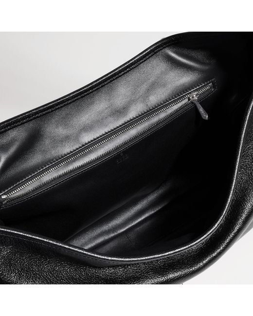 Gucci Black Large Crossbody Bag With Piston Closure for men