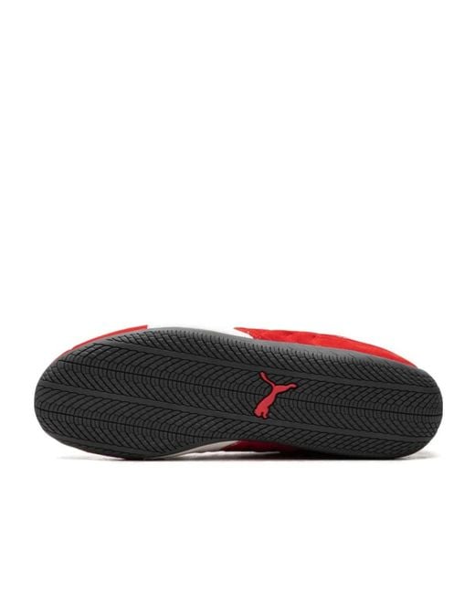 PUMA Red Speedcat Og Logo Detailed Sneakers